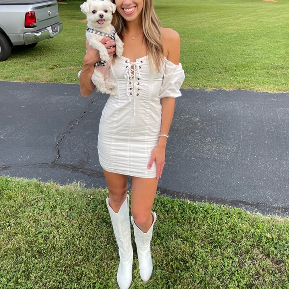 ASTR The Label White dress - Picture 2 of 3